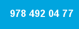 978 492 04 77